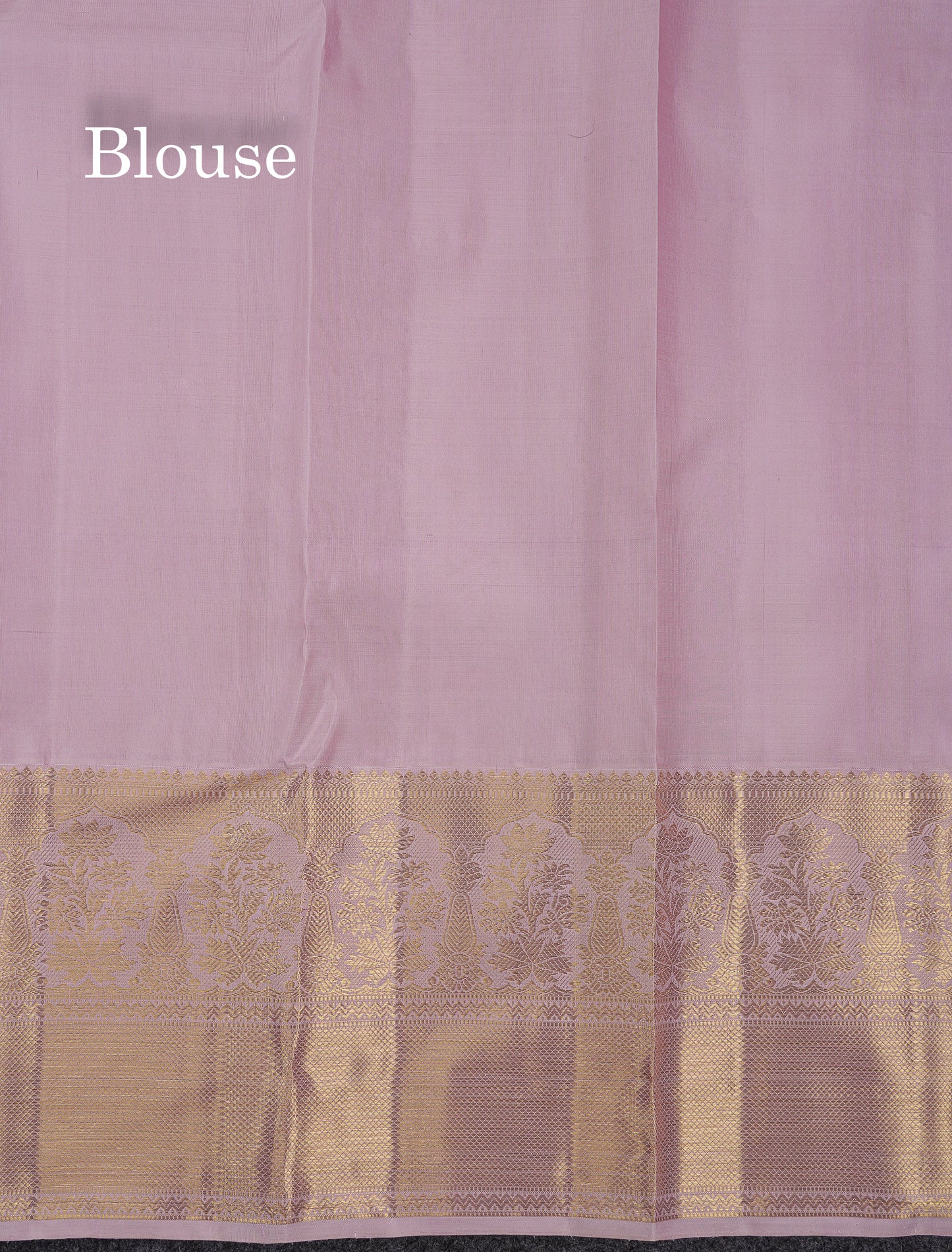 Beautiful Light Chocolate Bridal 2G Pure Kanjivaram Silk Saree With Contrast Light Pink Traditional Evening Morning Border