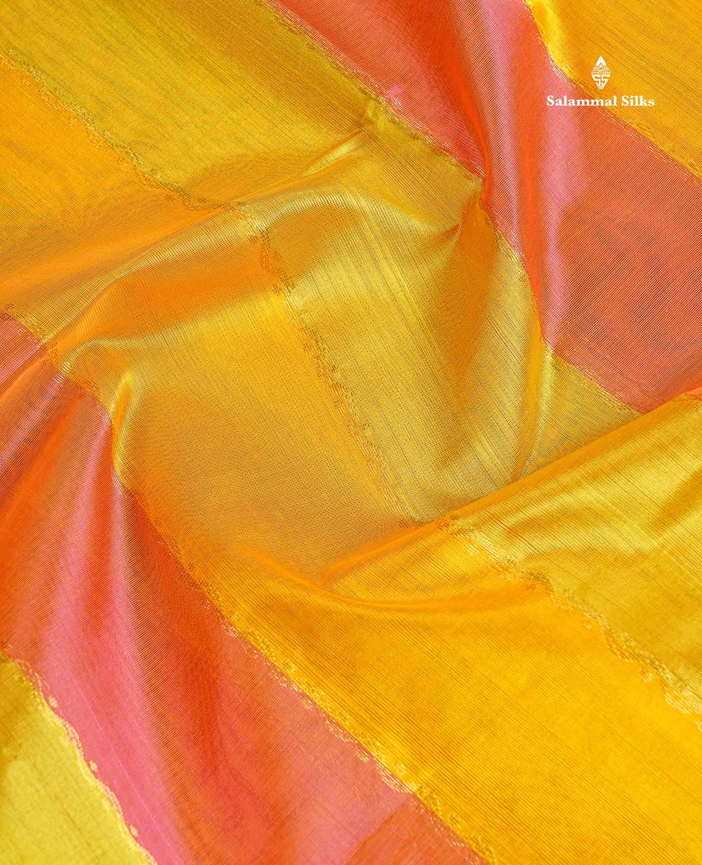 Pure Silk Cotton Saree - Multicolour Along With Contrast Black Border