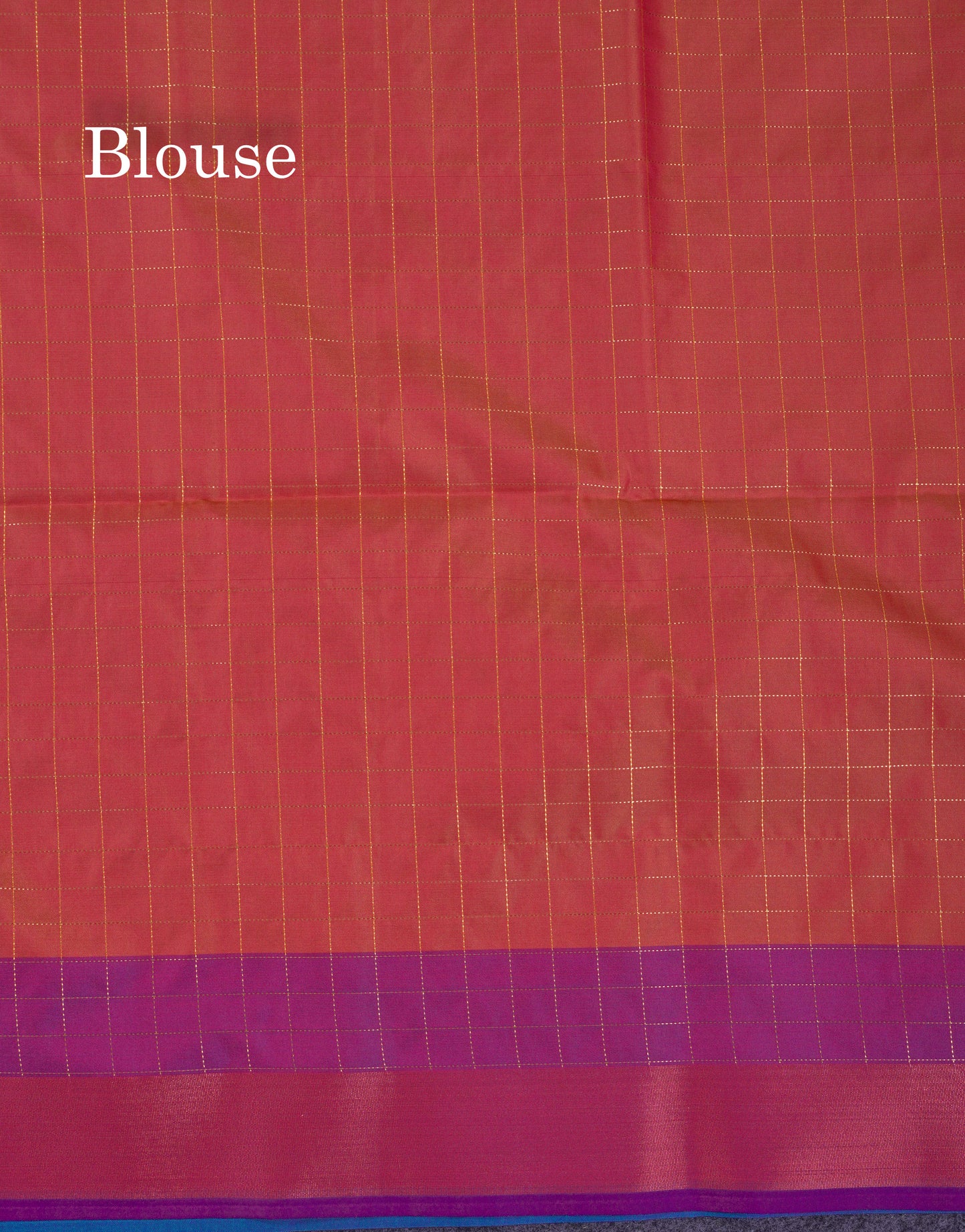Beautiful Light Rexona Green Zari Checks With Butta Soft Silk Mix Saree With Contrast Dark Purple Blouse