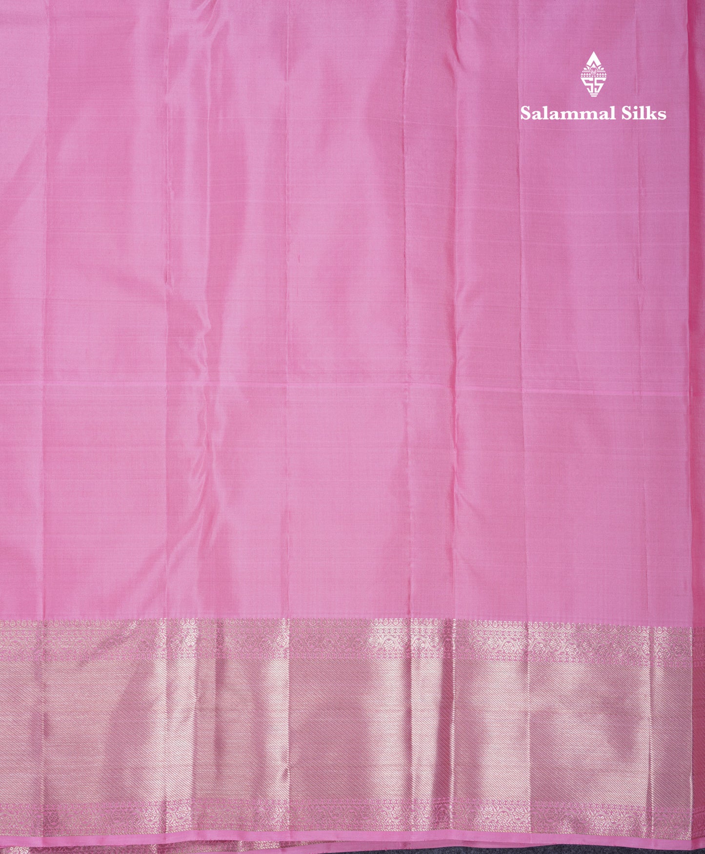 Beautiful Reddish Pink Fancy Bridal Pure Kanjivaram Silk Saree With Contrast Light Pink Border