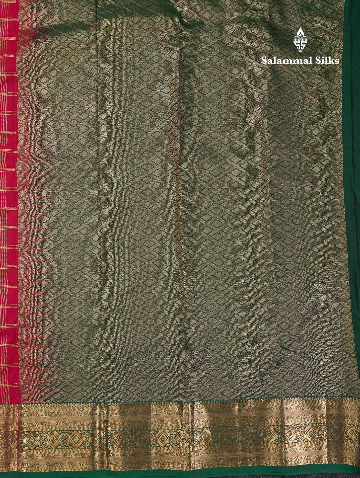 Beautiful Dark Magenta Checks With Butta Semi Silk Saree With Contrast Light Violet Traditional Evening Morning Border