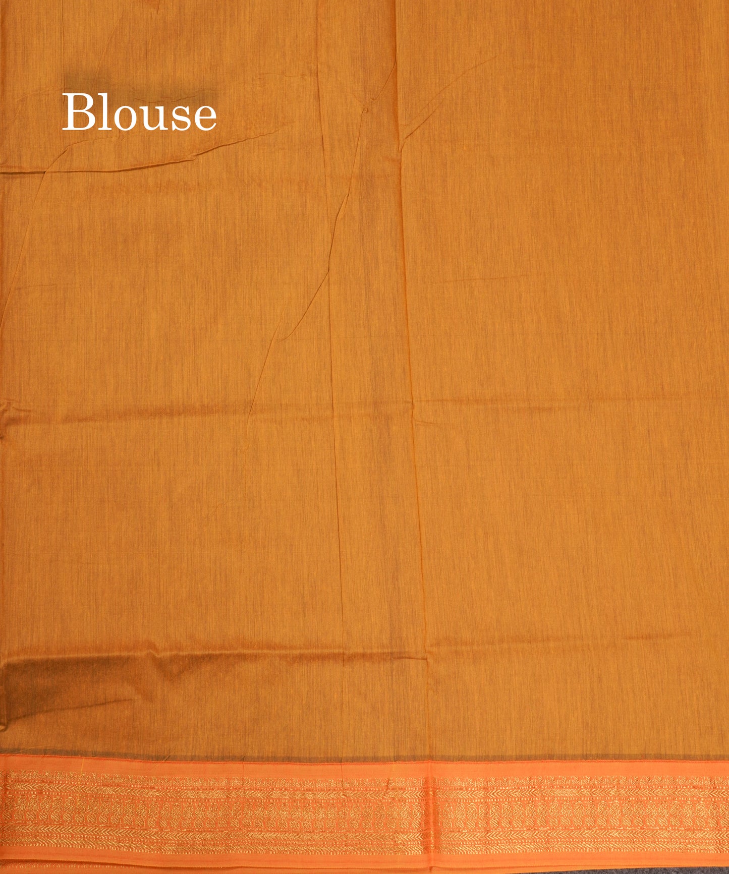 Dual Tone Violet Kalyani Cotton Saree With Mango Yellow Border