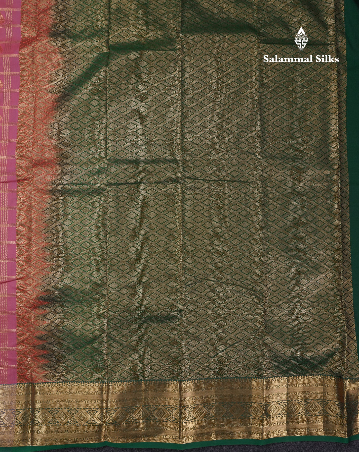 Beautiful Dark Magenta Checks With Butta Semi Silk Saree With Contrast Light Violet Traditional Evening Morning Border