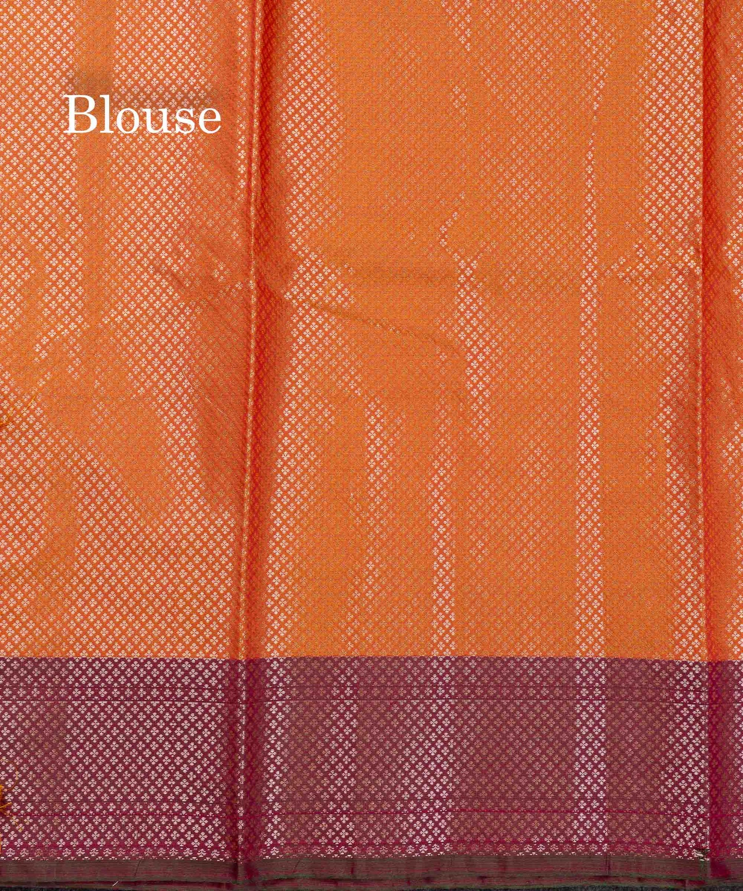 Beautiful Dual Tone Pink Shade Semi Silk Saree With Contrast Magenta Traditional Border