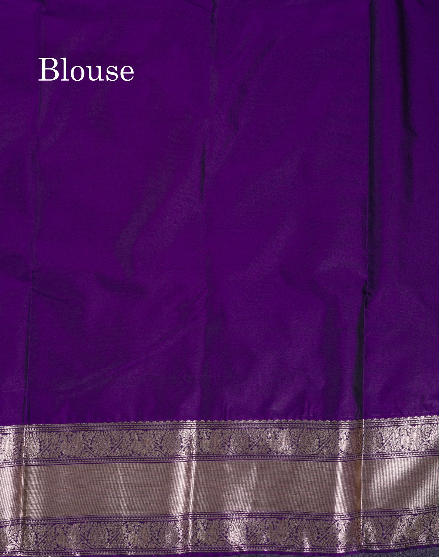 Beautiful Olive Mustard Yellow Semi Silk Saree With Contrast Violet Traditional Border