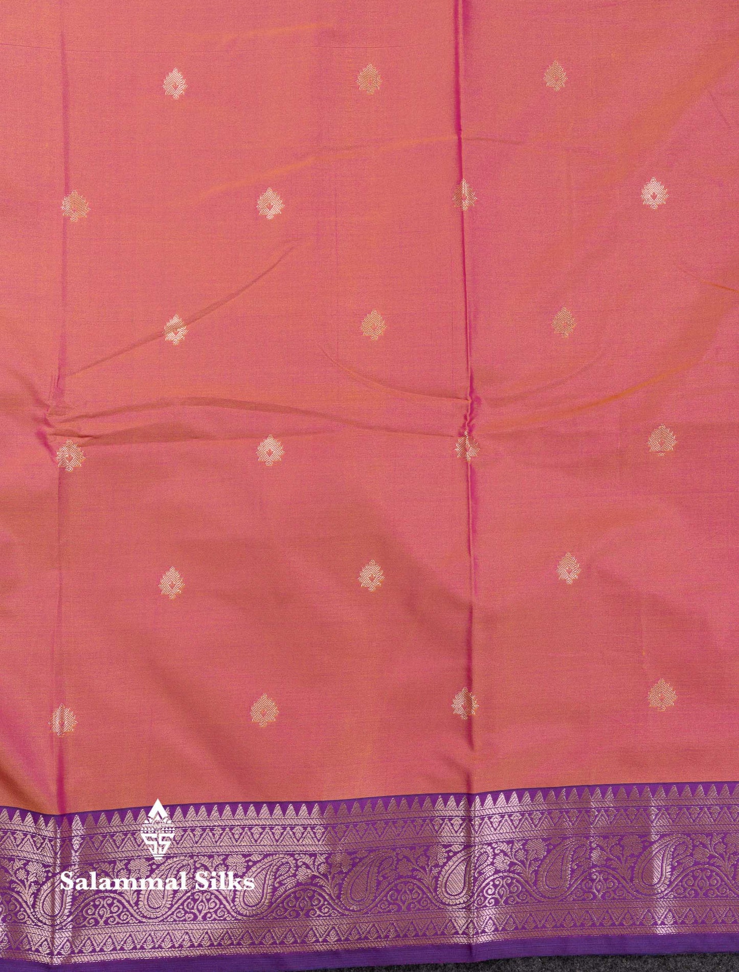 Beautiful Olive Green Semi Silk Saree With Contrast Peacock Blue Traditional Border