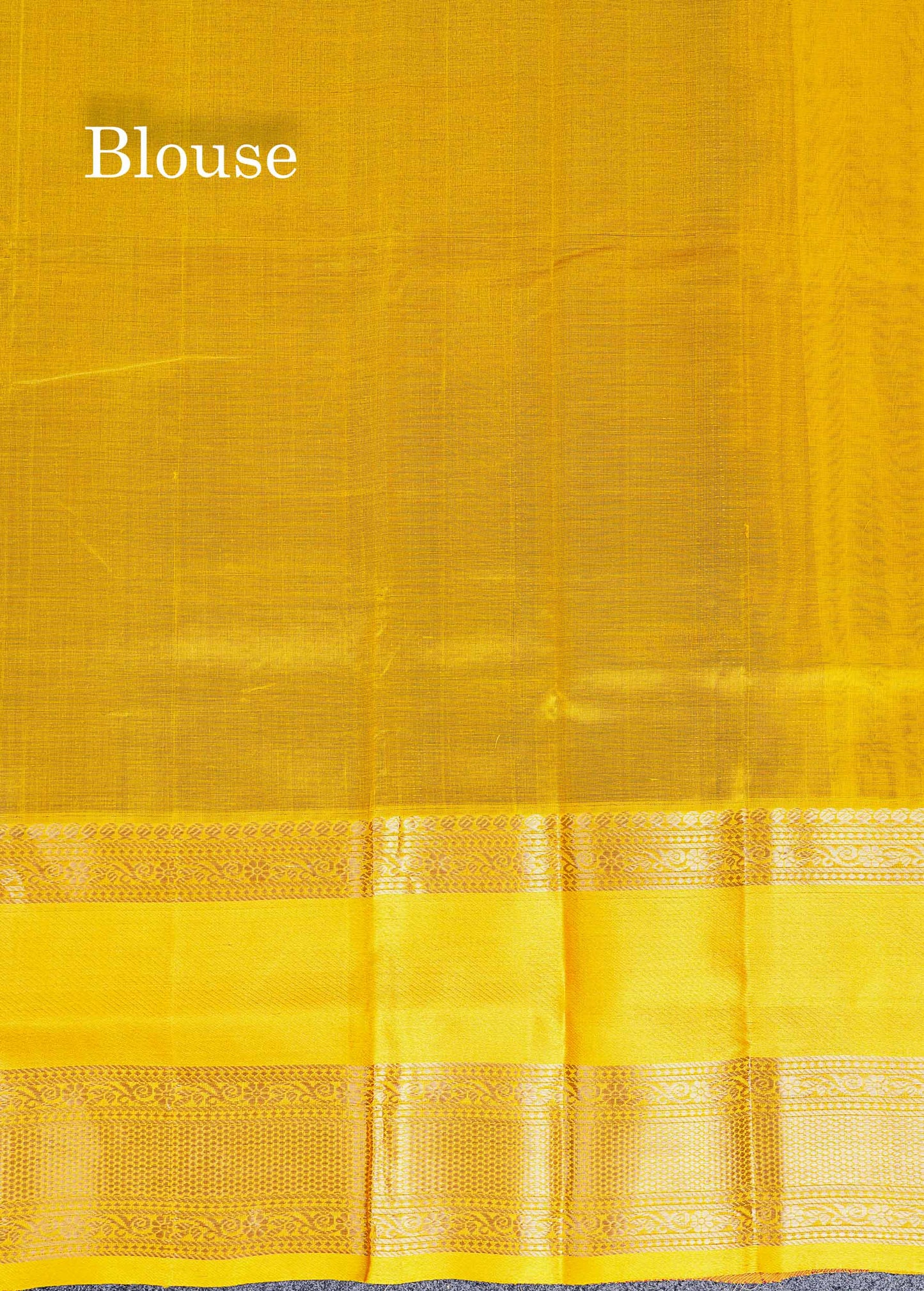 Pure Silk Cotton Saree - Magenta Small Checks With Butta Along With Contrast Yellow Traditional Evening Morning Border