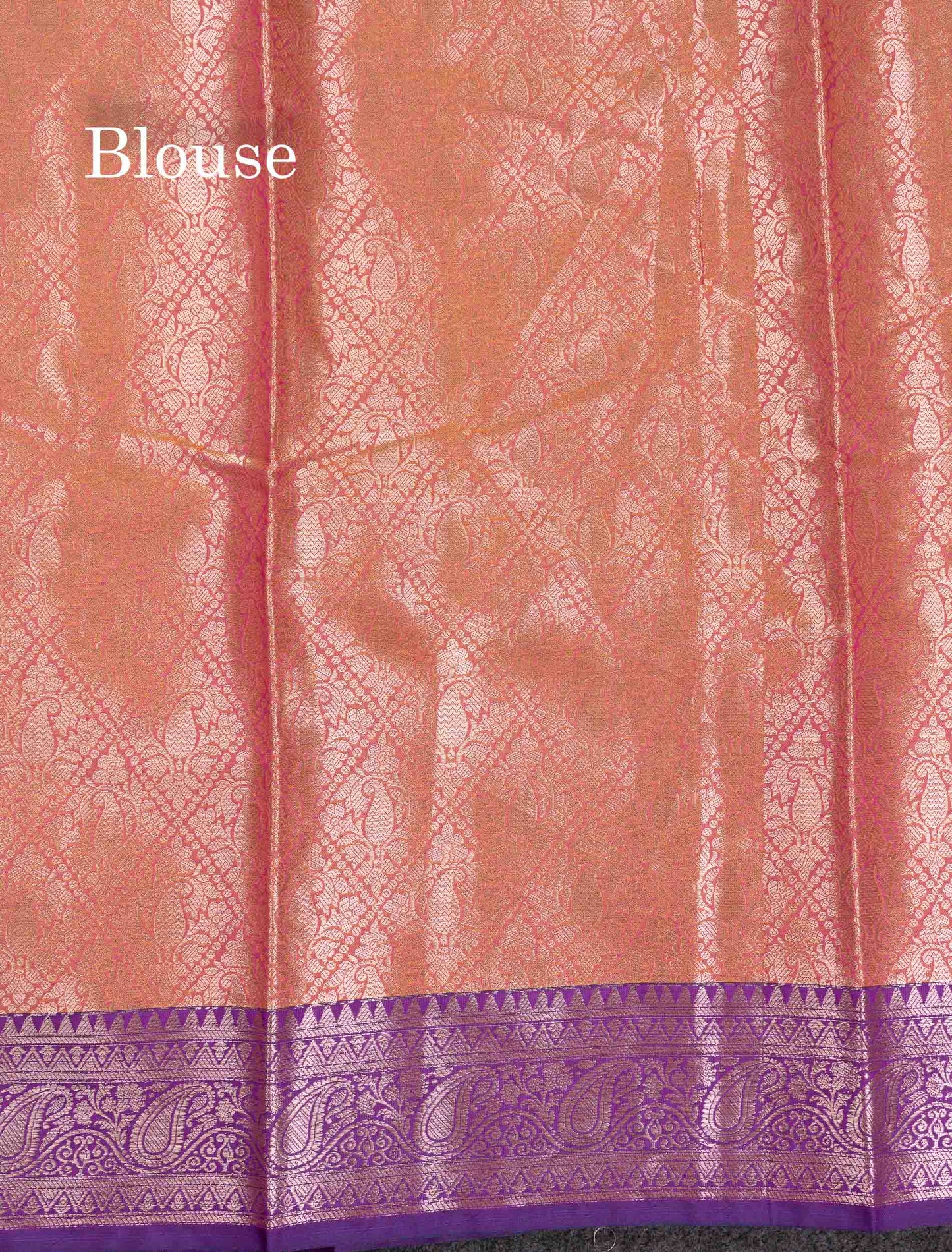 Beautiful Olive Green Semi Silk Saree With Contrast Peacock Blue Traditional Border