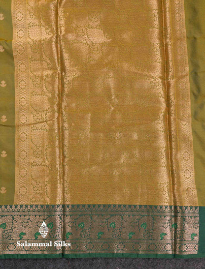 Beautiful Dual Tone Pink Shade Semi Silk Saree With Contrast Magenta Traditional Border