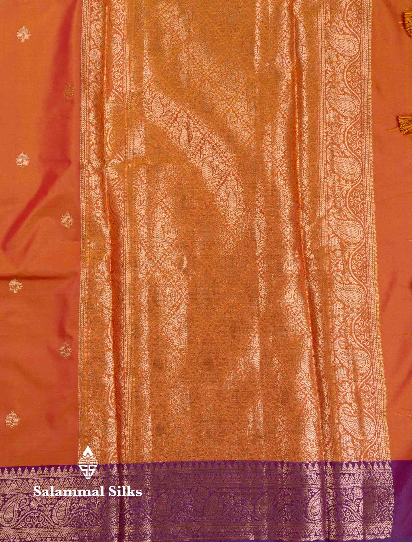 Beautiful Olive Green Semi Silk Saree With Contrast Peacock Blue Traditional Border