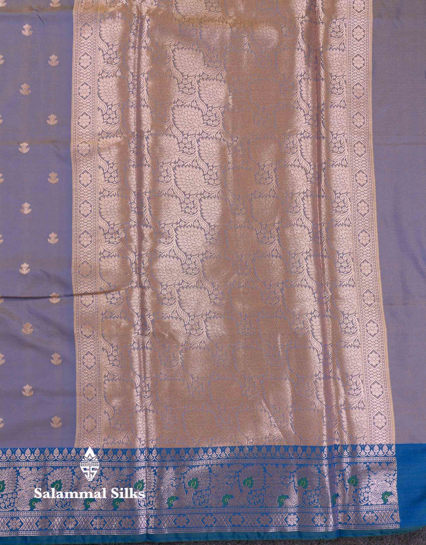 Beautiful Dual Tone Pink Shade Semi Silk Saree With Contrast Magenta Traditional Border