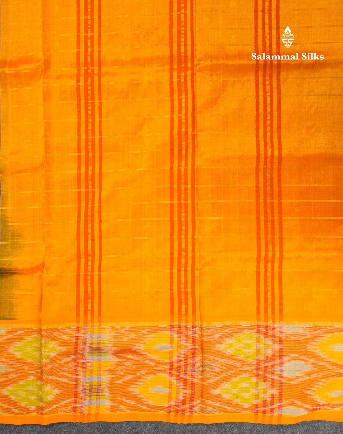Violet Checks With Butta Pure Silk Cotton Saree With Tissue Ekkat Deisgn Border