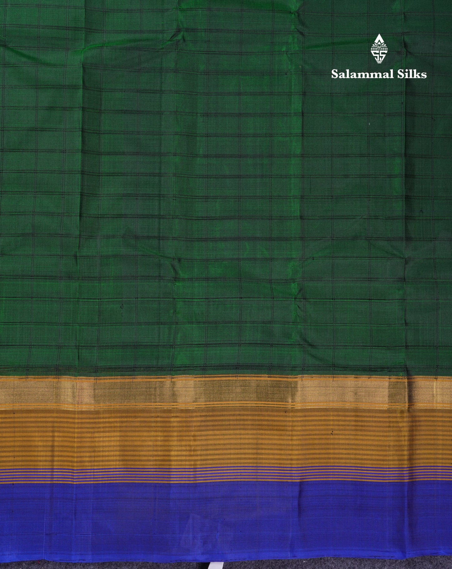 Beautiful Dark Maroon Pure Kanjivaram Silk Saree With Contrast Peacock Green Border