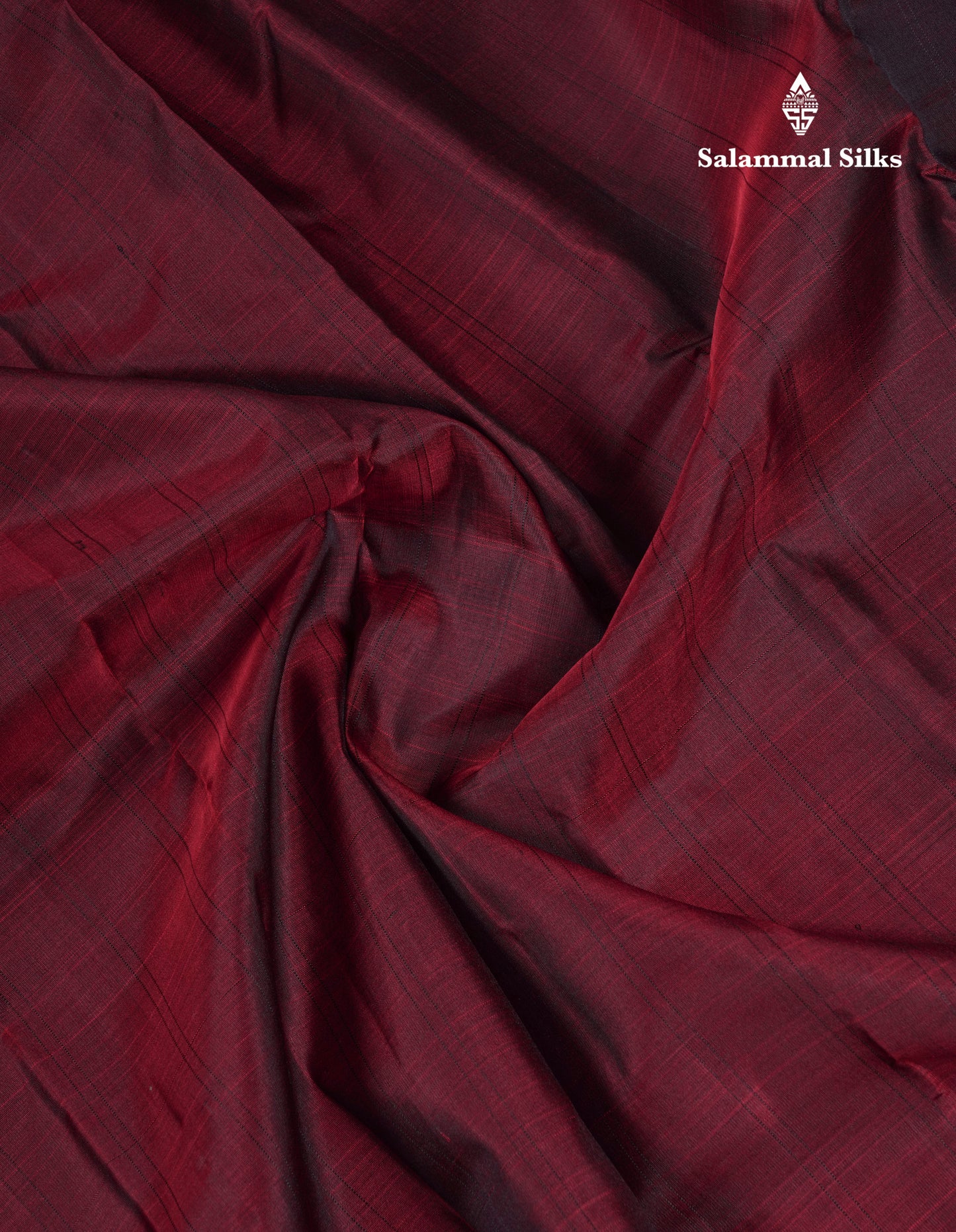 Beautiful Dark Maroon Pure Kanjivaram Silk Saree With Contrast Peacock Green Border
