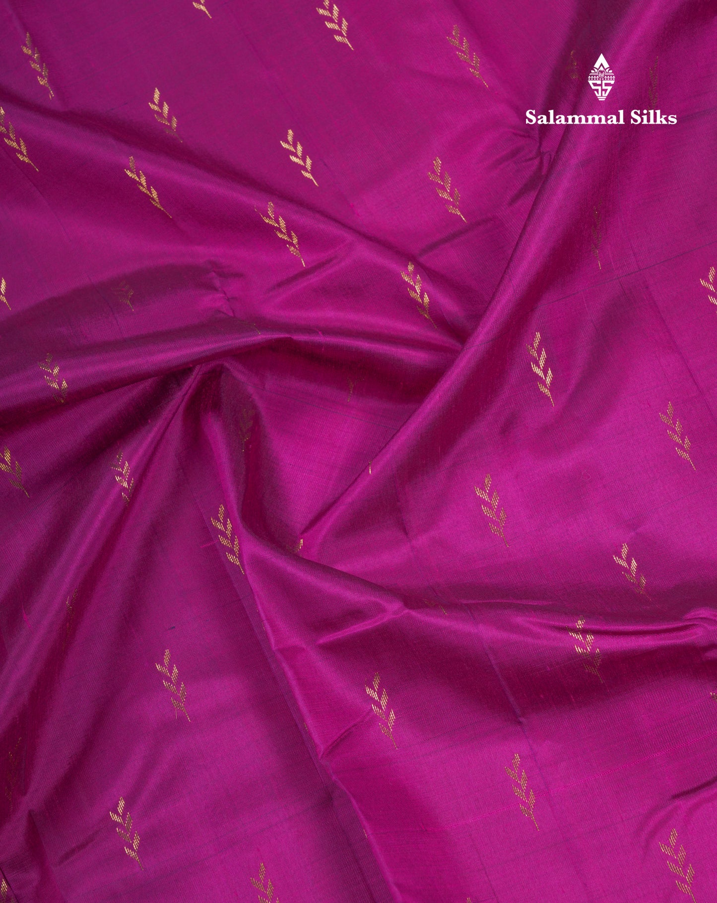 Beautiful Vadamalli Pure Kanjivaram Silk Saree With Contrast Green Traditional One Side Border