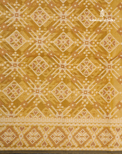 Chocolate Thread Kota Saree With Fancy Border