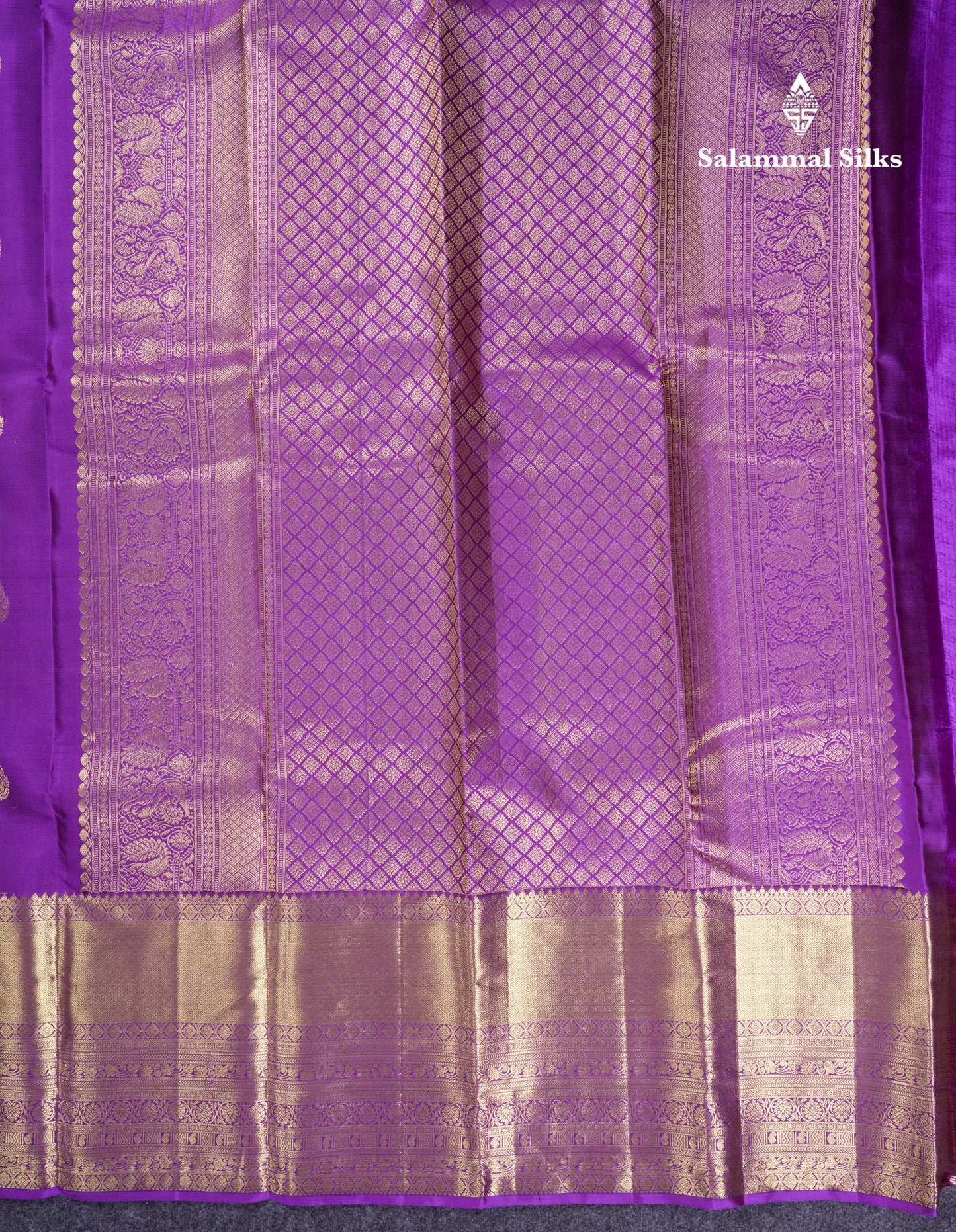 Beautiful Vadamalli Pure Kanjivaram Silk Saree With Traditional Evening Morning Border