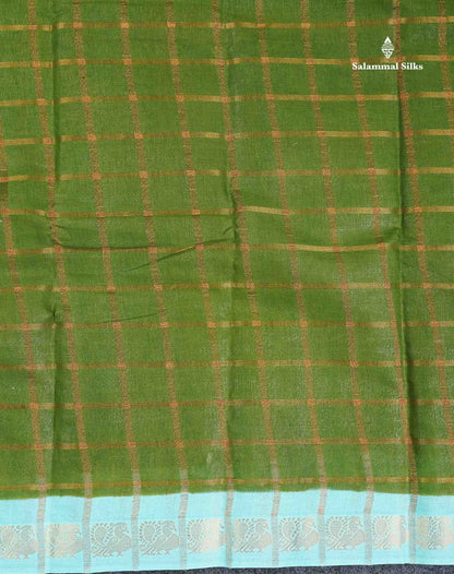 Sungudi Cotton Saree - Baby Pink Colour Body Zari Checks With Contrast Pink Traditional Border