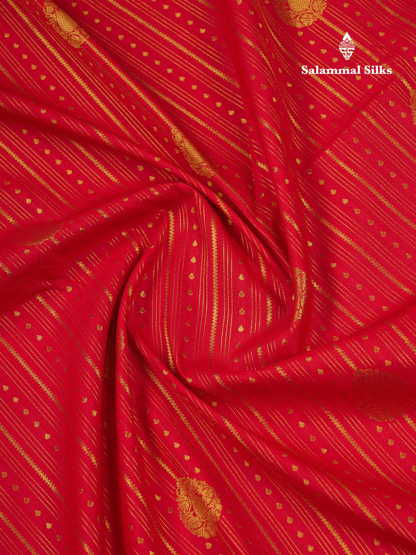 Beautiful Chilly Red Semi Silk Saree With Contrast Dark Purple Traditional Evening Morning Border