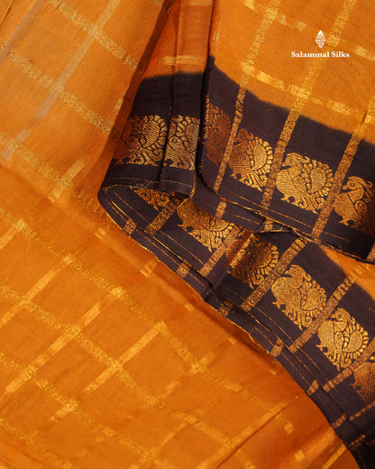 Sungudi Cotton Saree - Baby Pink Colour Body Zari Checks With Contrast Pink Traditional Border