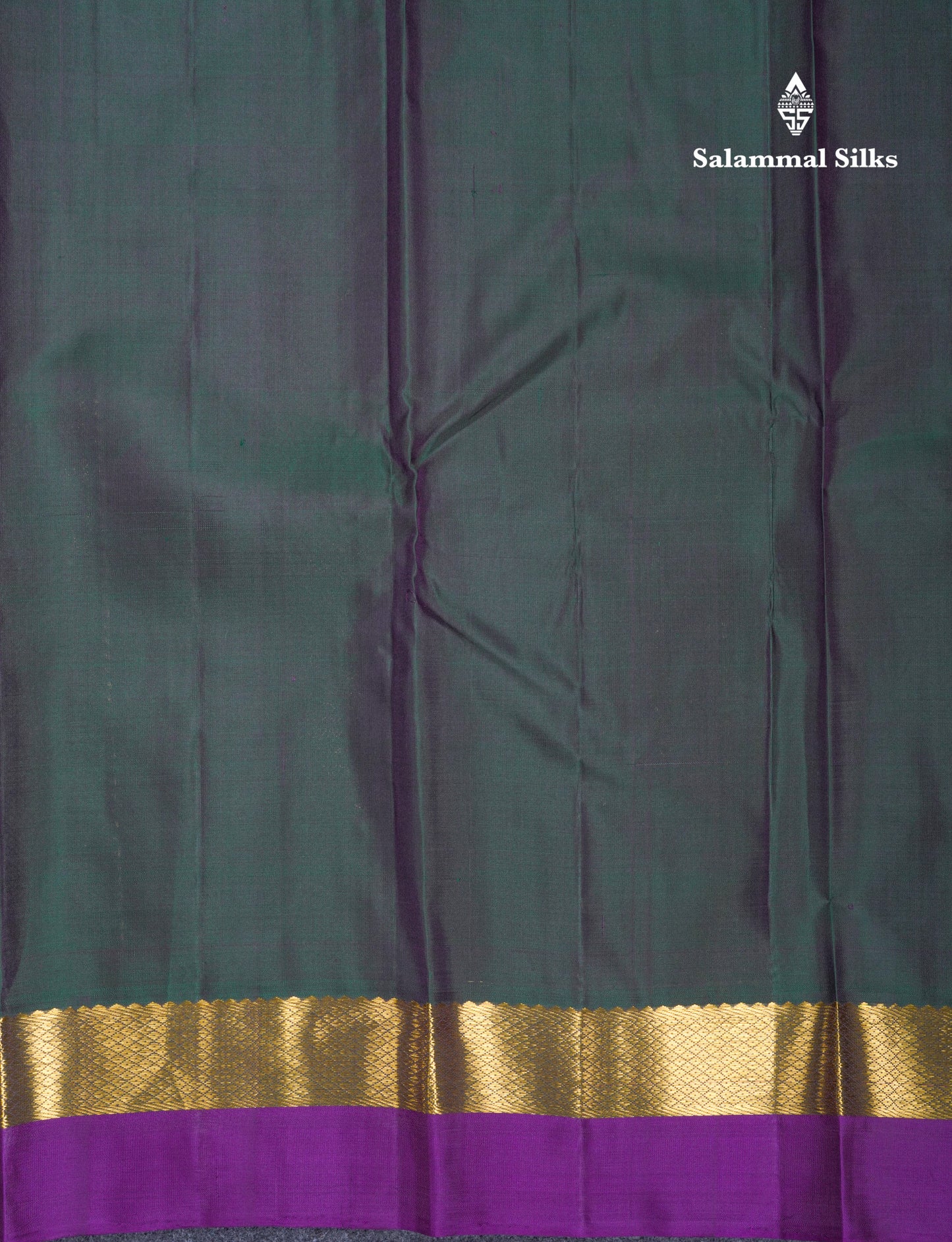 Beautiful Dual Tone Maroon Pure Kanjivaram Silk Saree With Violet Traditional Small Border