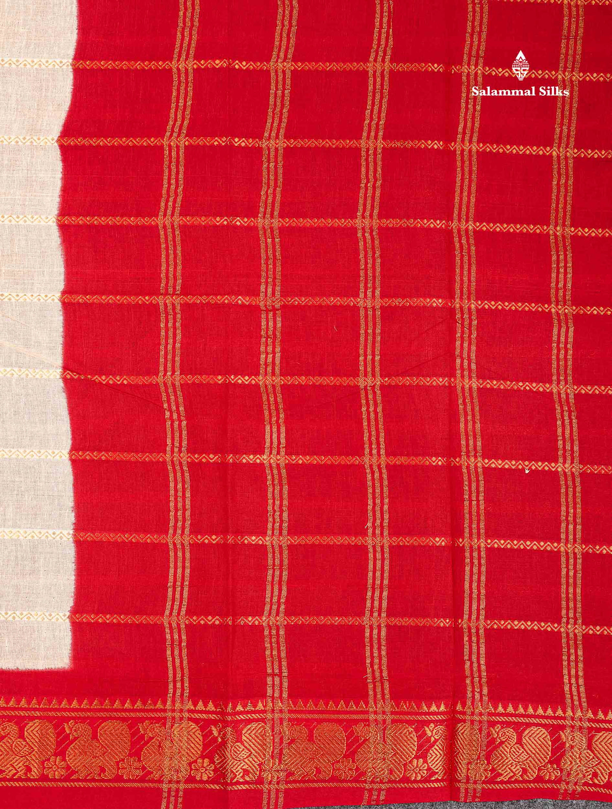 Sungudi Cotton Saree - Maroon Colour Body With Contrast Black Traditional Border