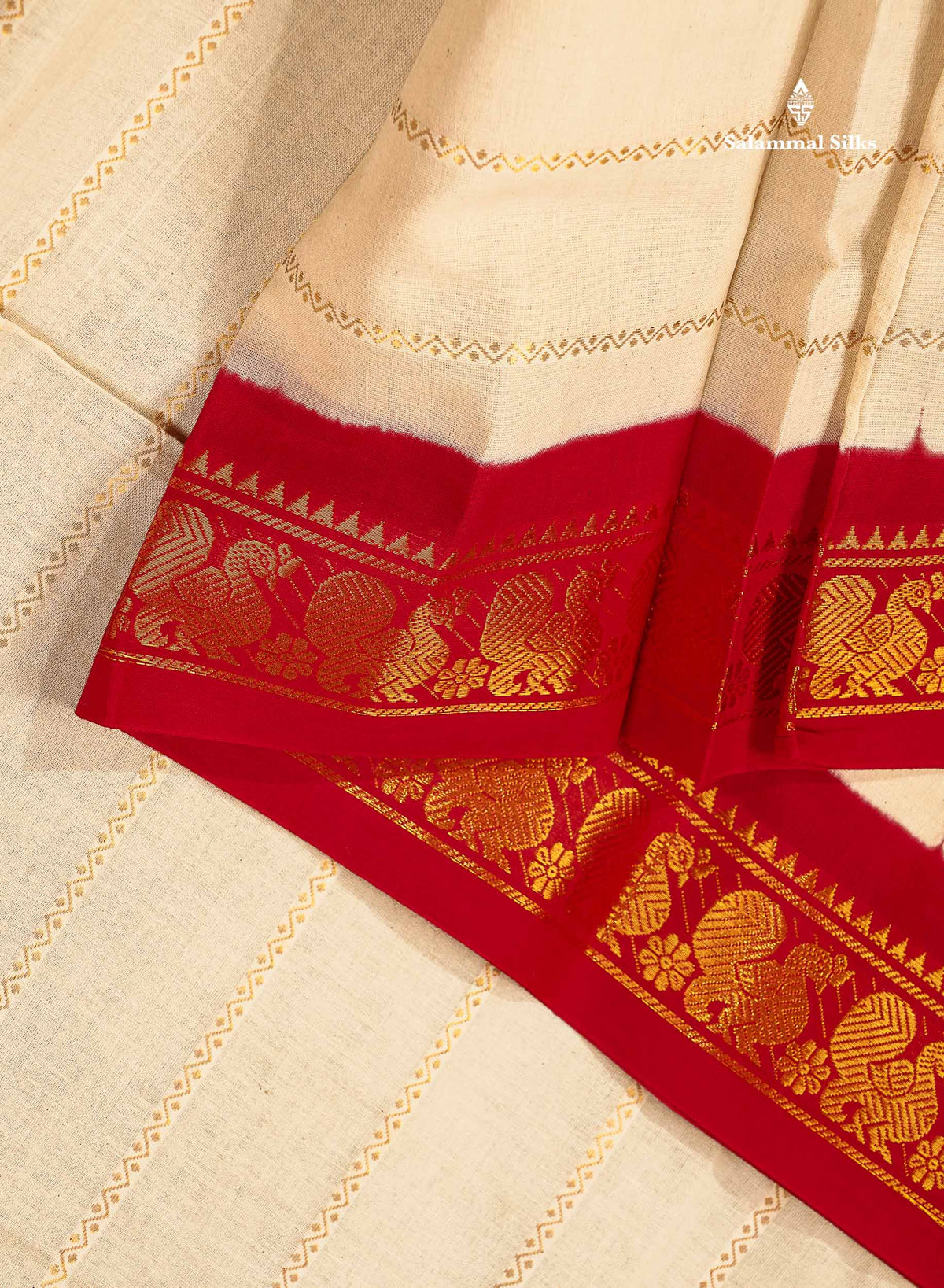 Sungudi Cotton Saree - Maroon Colour Body With Contrast Black Traditional Border