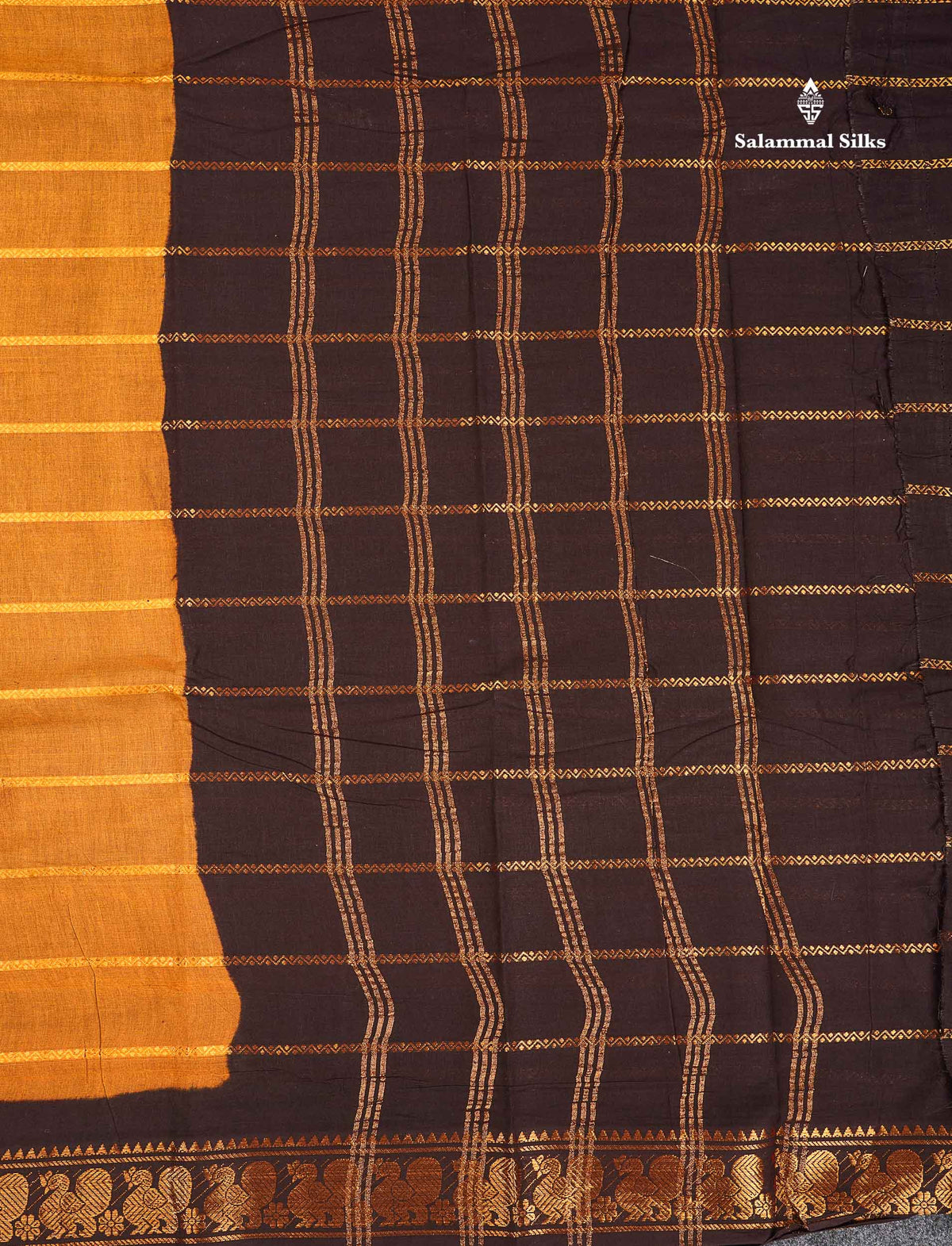 Sungudi Cotton Saree - Maroon Colour Body With Contrast Black Traditional Border