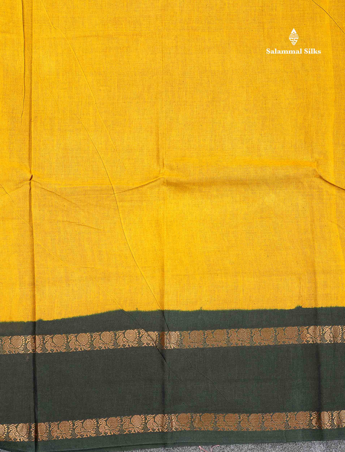 Sungudi Cotton Saree - Orange Colour Plain Body With Contrast Magenta Pink Gap Border