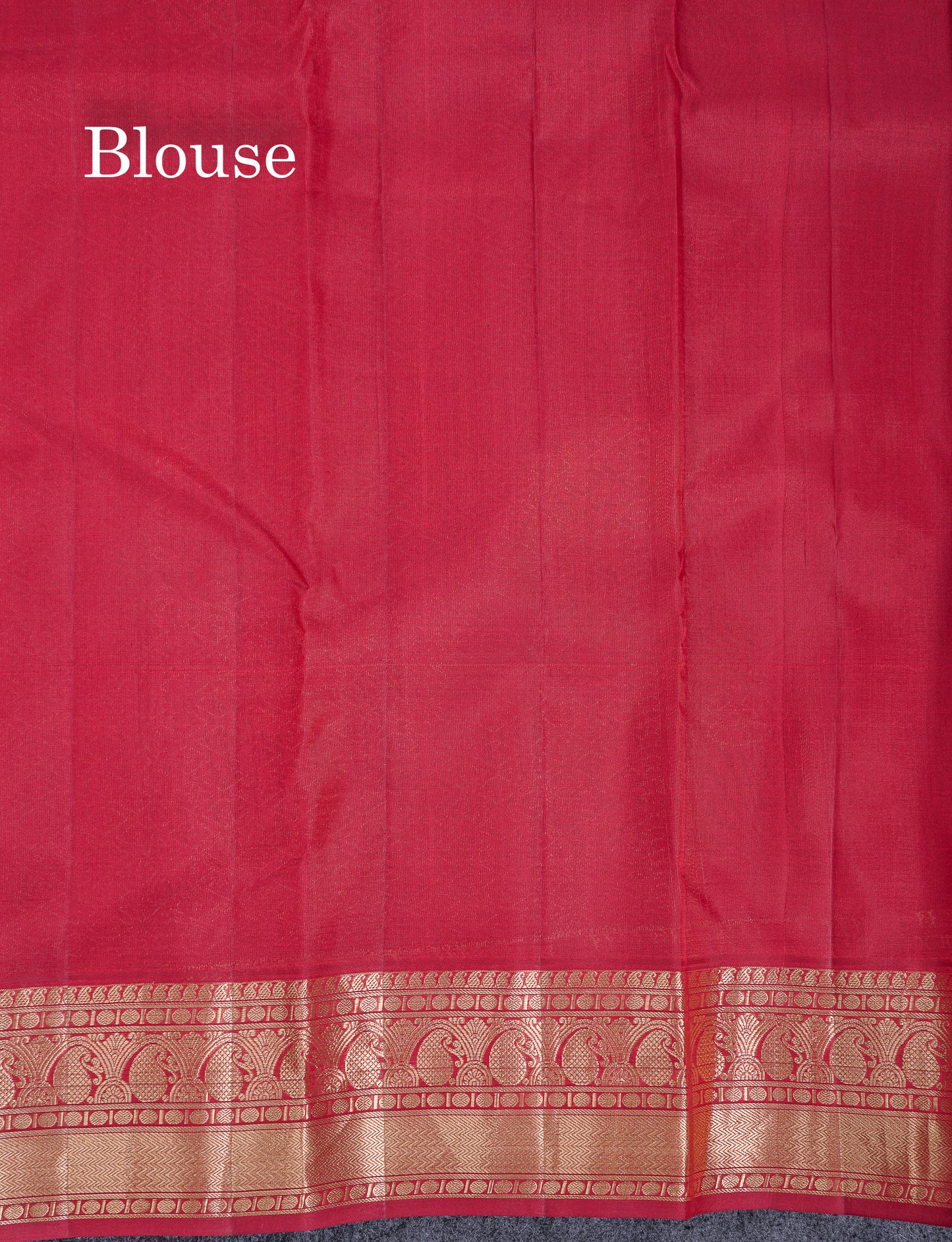 Beautiful Maroon Pure Kanjivaram Silk Saree With Traditional Border