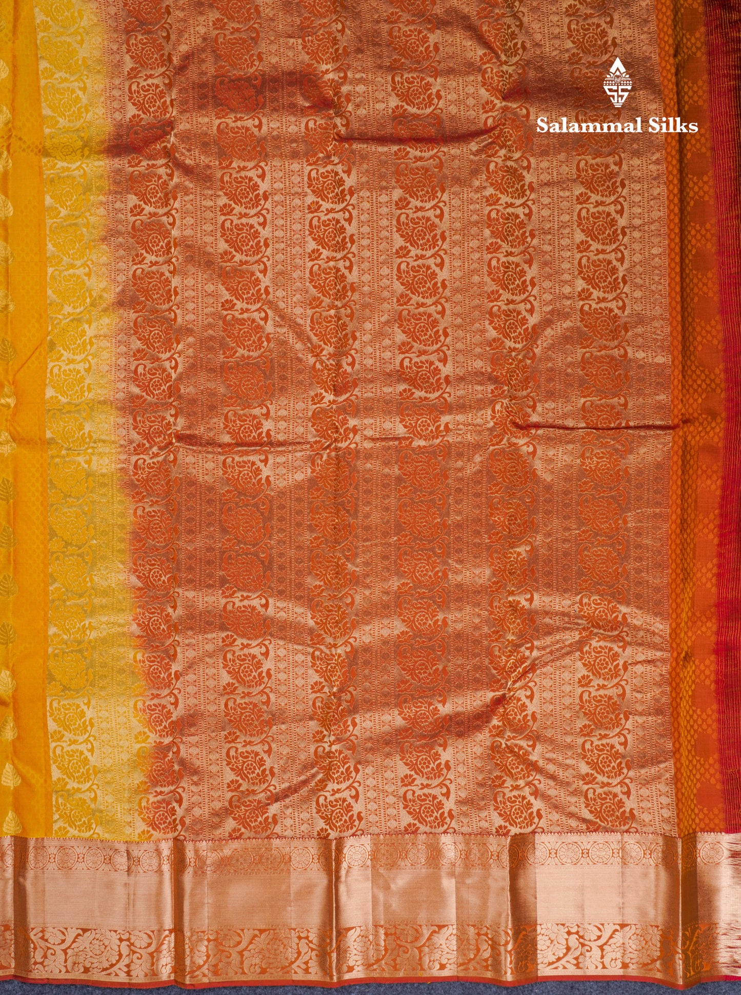 Beautiful Bottle Green Pure Kanjivaram Silk Saree With Contrast Dark Brown Border