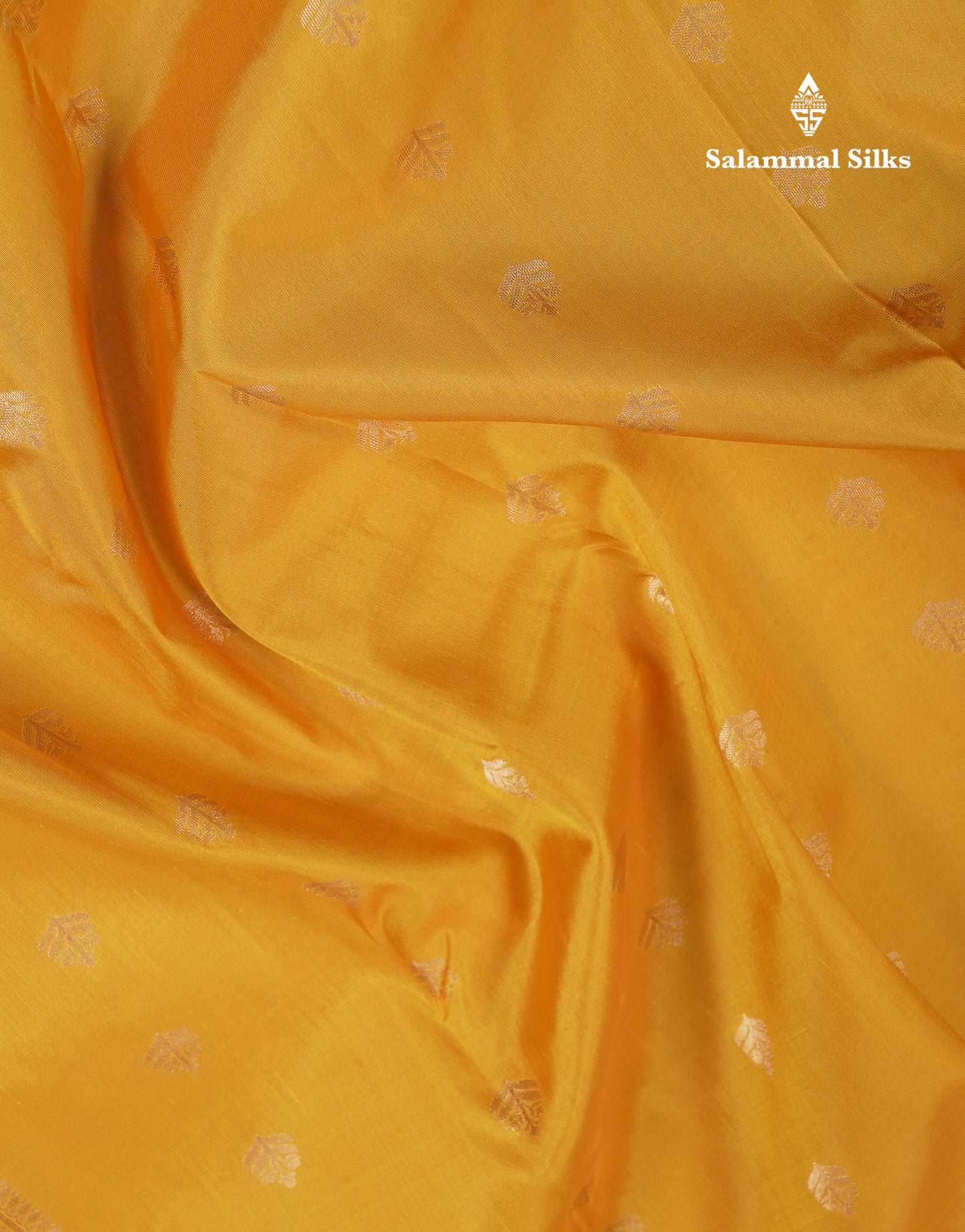 Beautiful Yellow Pure Kanjivaram Silk Saree With Traditional Border