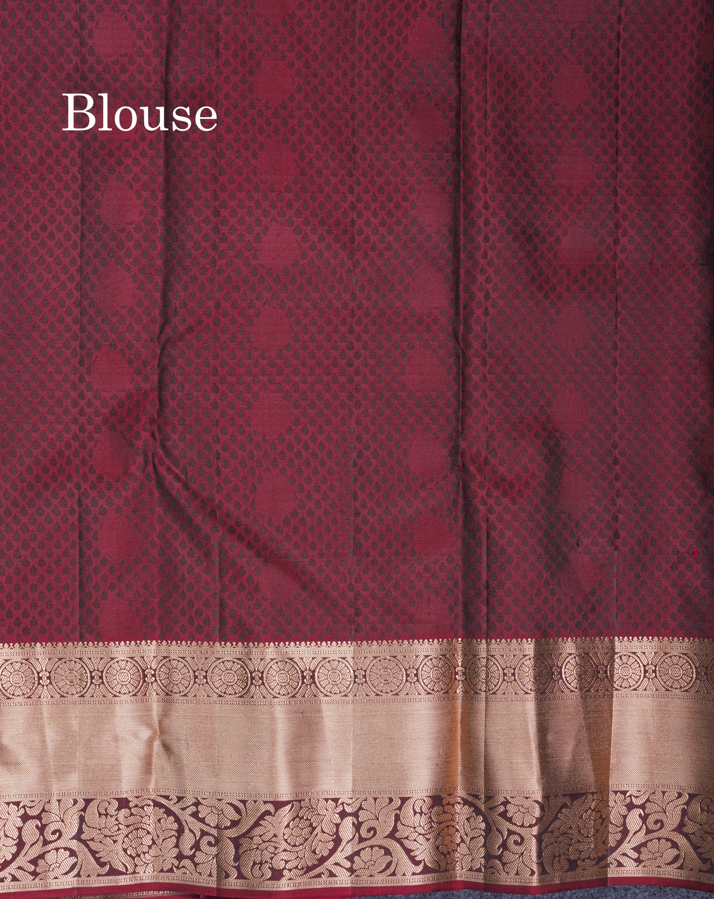 Beautiful Bottle Green Pure Kanjivaram Silk Saree With Contrast Dark Brown Border