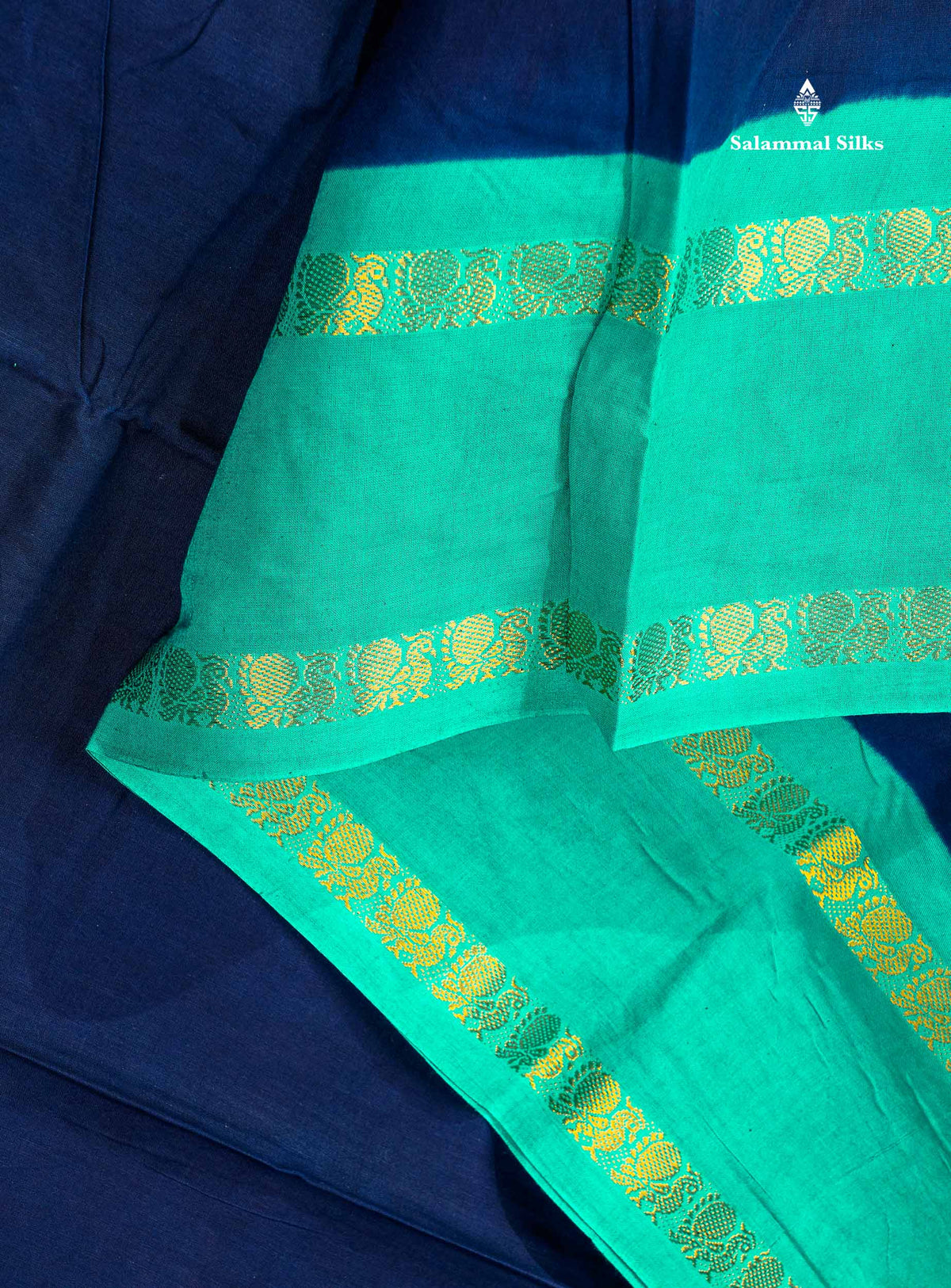 Sungudi Cotton Saree - Orange Colour Plain Body With Contrast Magenta Pink Gap Border