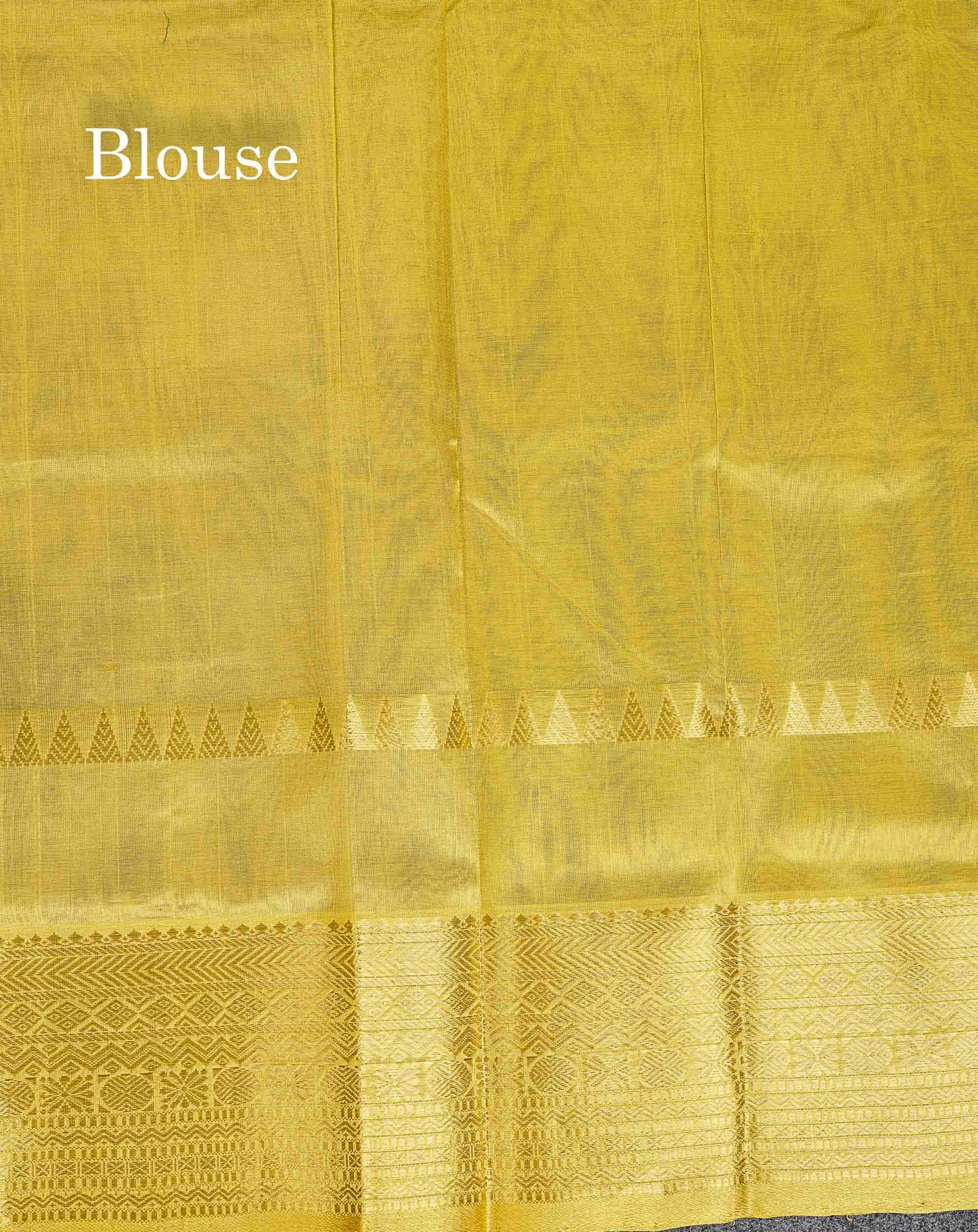 Pure Silk Cotton Saree - Cream Sandal Parrot Butta Along With Traditional Evening Morning Border