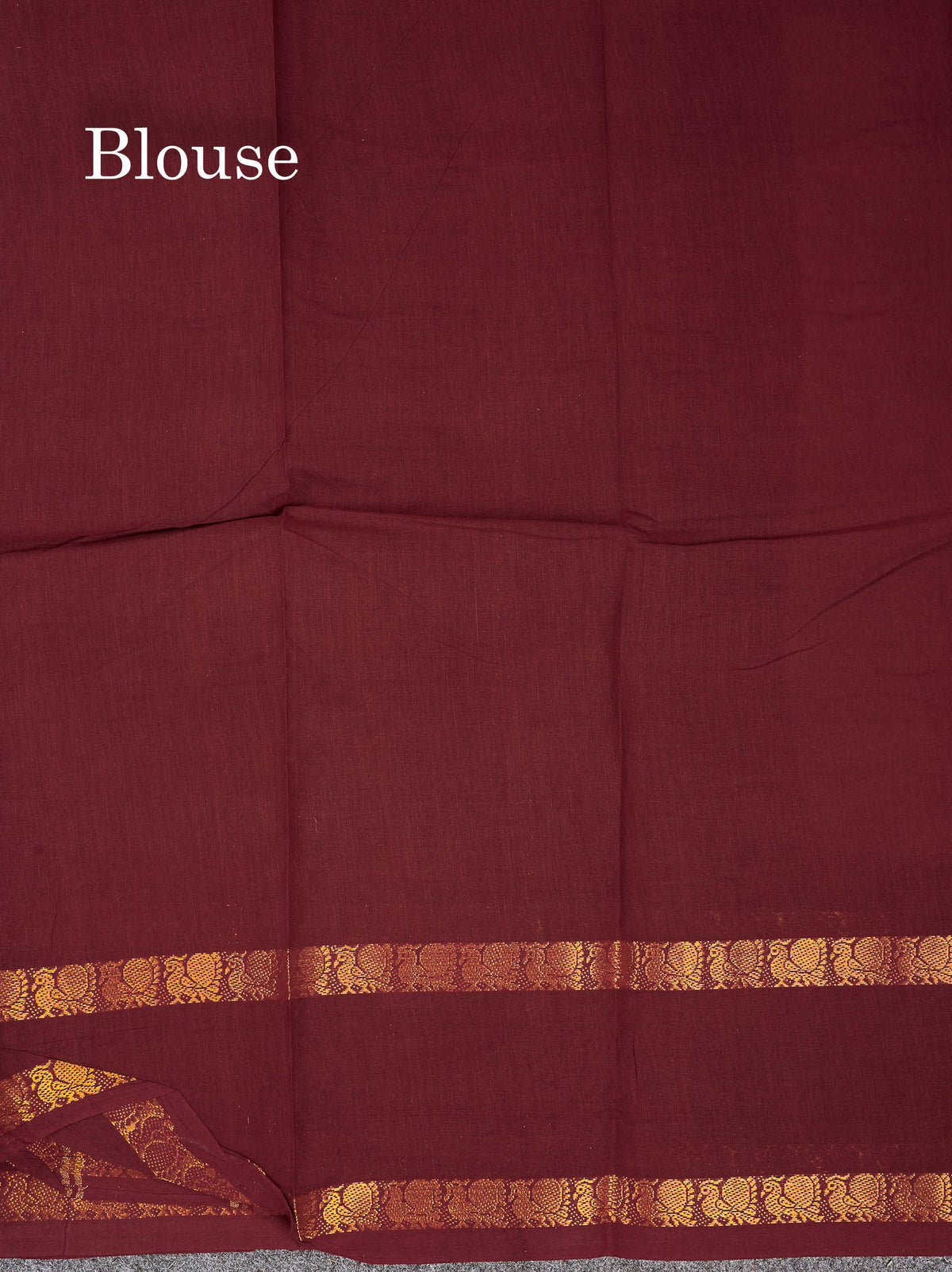 Sungudi Cotton Saree - Orange Colour Plain Body With Contrast Magenta Pink Gap Border