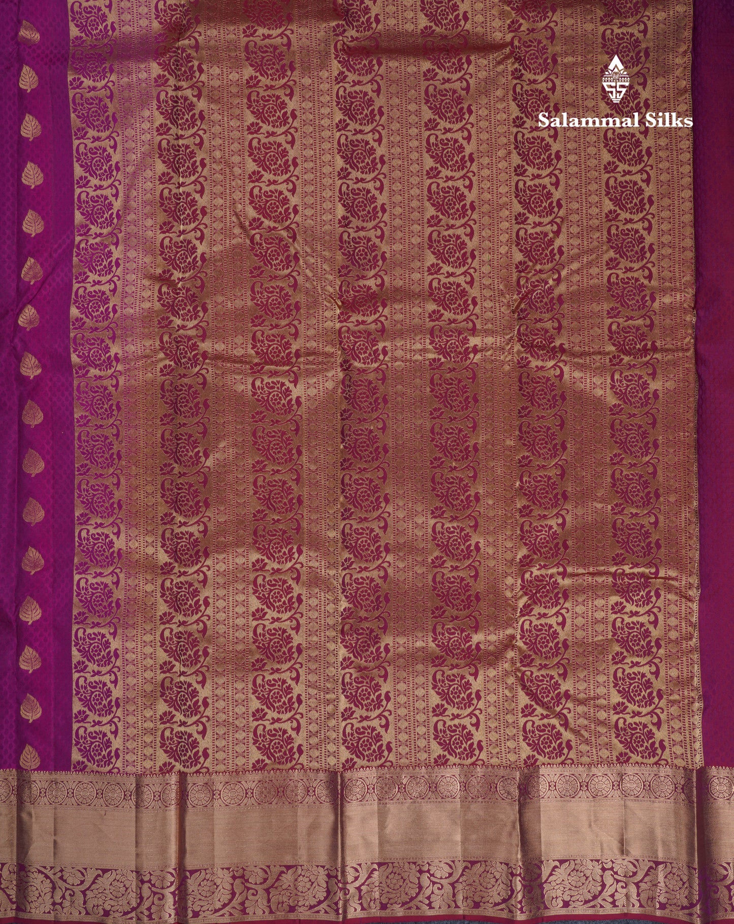 Beautiful Bottle Green Pure Kanjivaram Silk Saree With Contrast Dark Brown Border