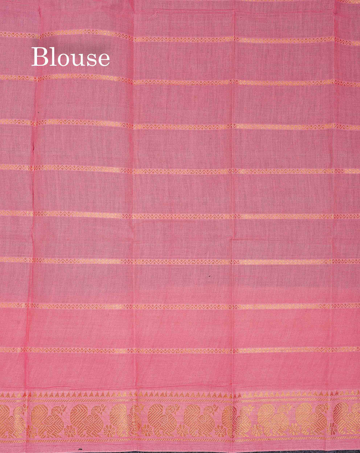 Sungudi Cotton Saree - Orange Colour Body Plain With Contrast Black Gap Border
