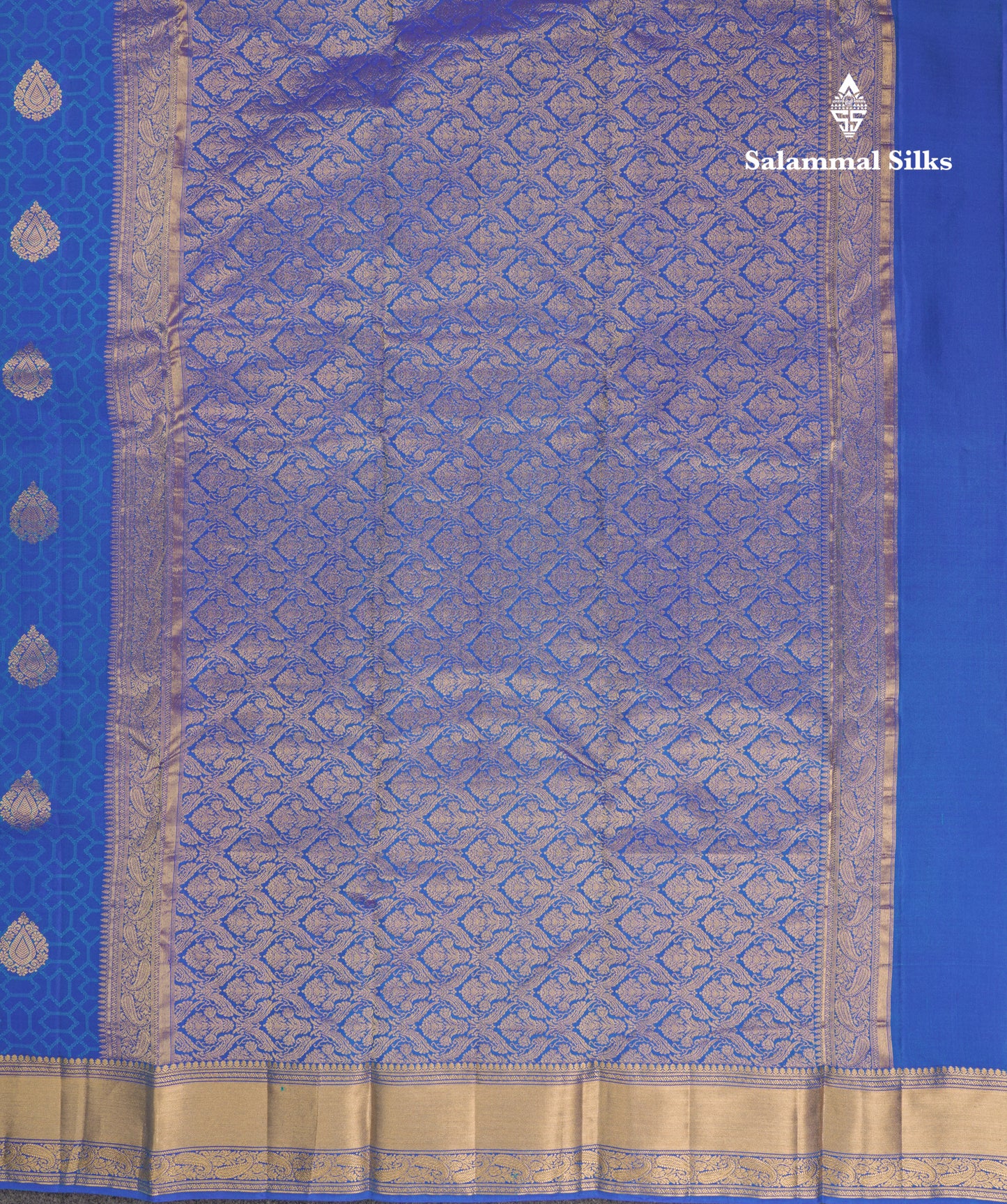 Beautiful Dark Maroon Pure Kanjivaram Silk Saree With Traditional Border