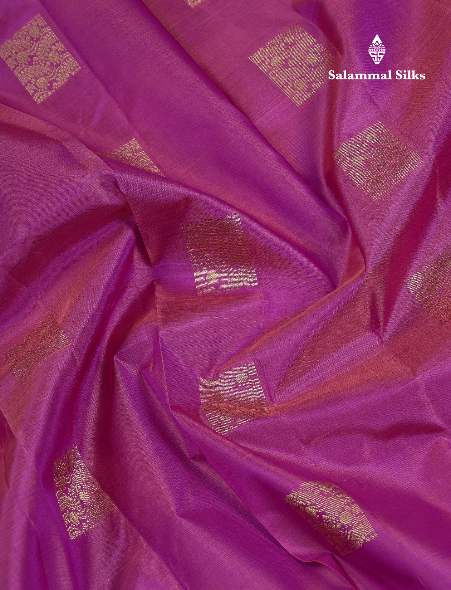 Beautiful Light Purple Pure Kanjivaram Silk Saree With Traditional Border