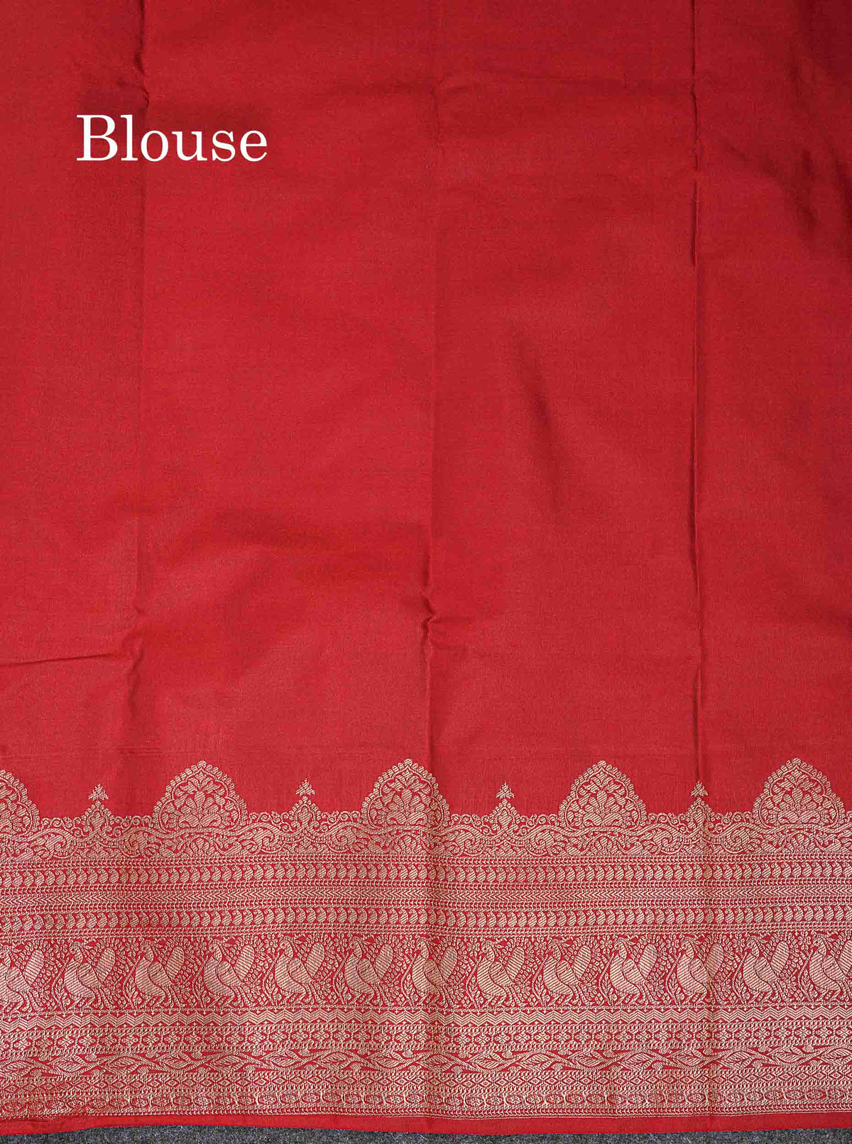 Semi Silk Saree - Maroon Colour Body Zari Butta With Traditional Turning Border