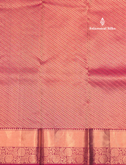 Maroon Colour Kanjivaram Pure Silk Saree With Gold Zari Border