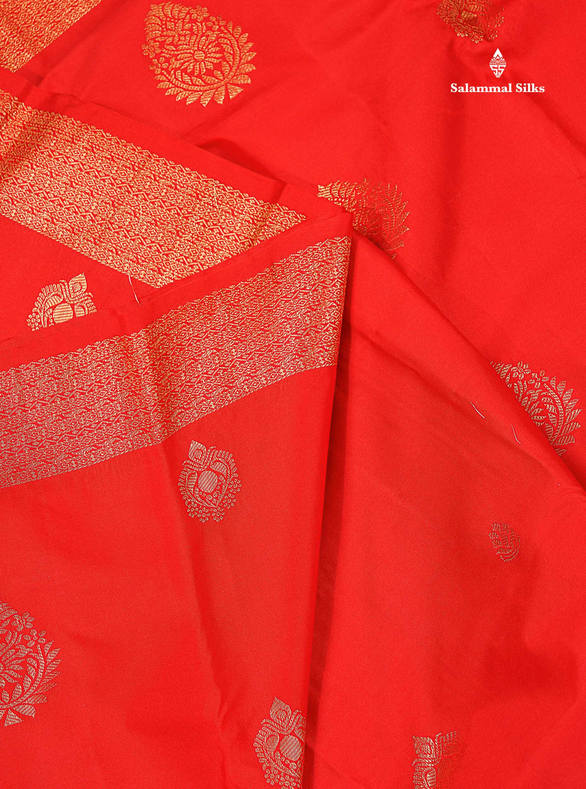 Semi Silk Saree - Bottle Green Colour Body Zari Butta With Traditional Turning Border