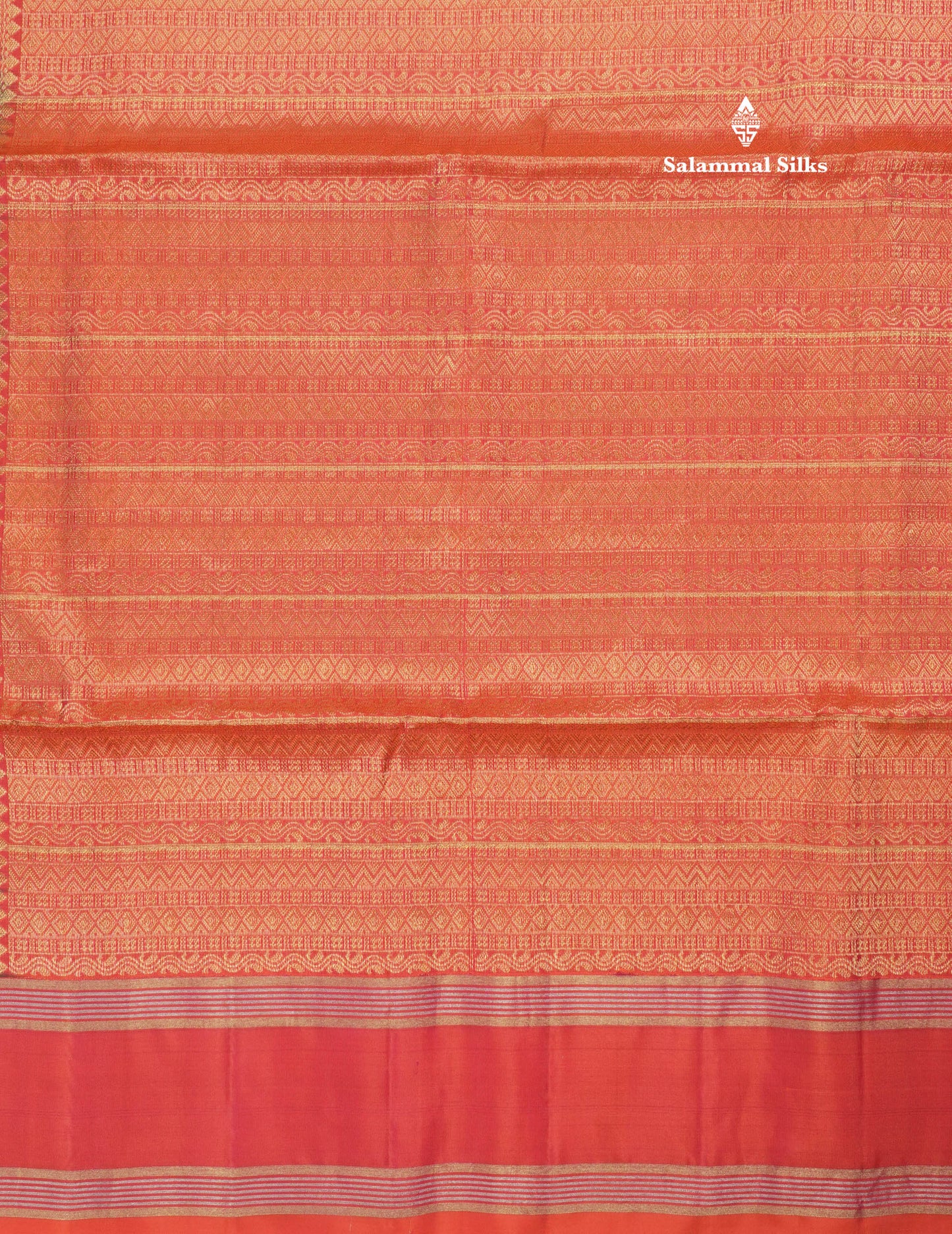 Beautiful Sea Green Pure Kanjivaram Soft Silk Saree With Contrast Pinkish Orange Border