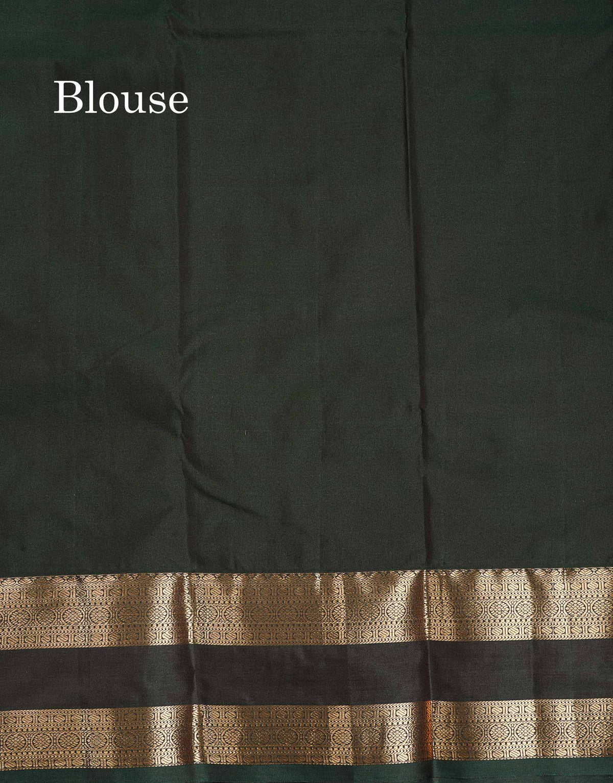 Semi Silk Saree - Olive Mustard Yellow Colour Body Zari Butta With Bottle Green Gap Border