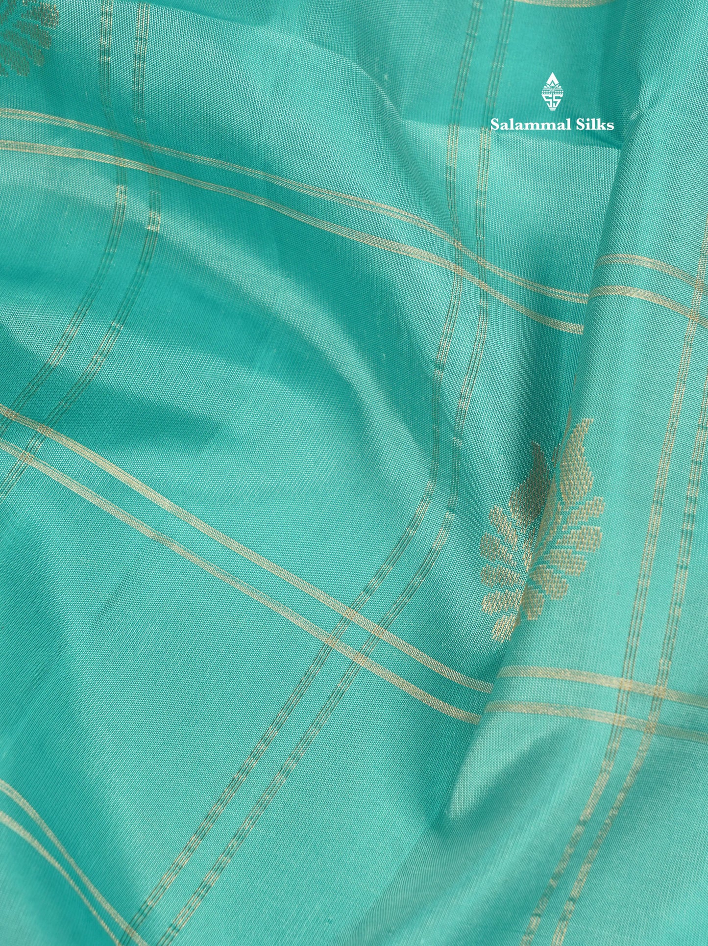 Beautiful Blue Pure Kanjivaram Soft Silk Saree With Contrast Red Traditional Border