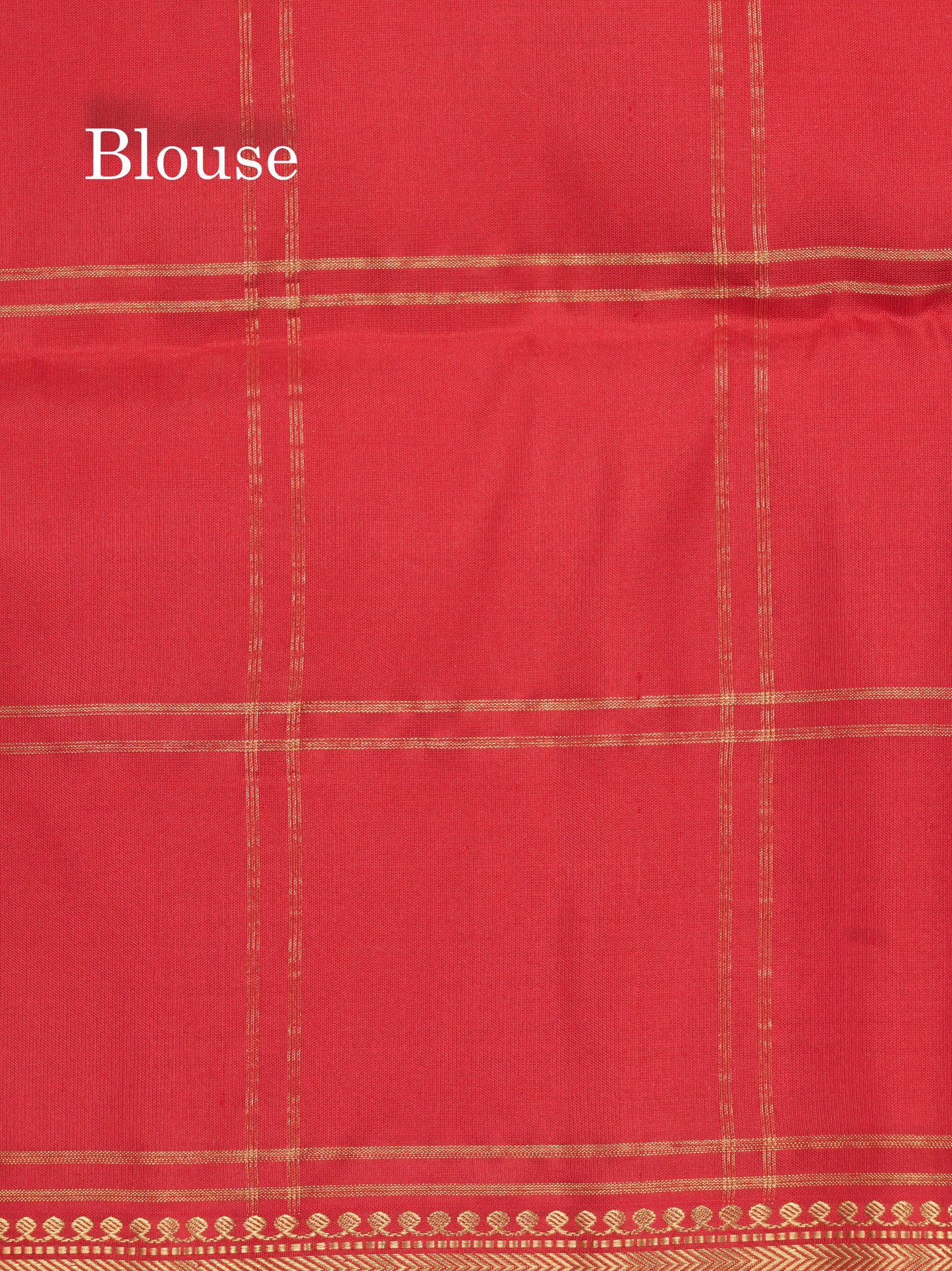 Beautiful Blue Pure Kanjivaram Soft Silk Saree With Contrast Red Traditional Border