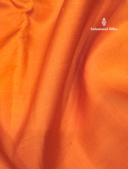 Mustard Yellow Colour Kanjivaram Pure Silk Saree With Maroon Double Border