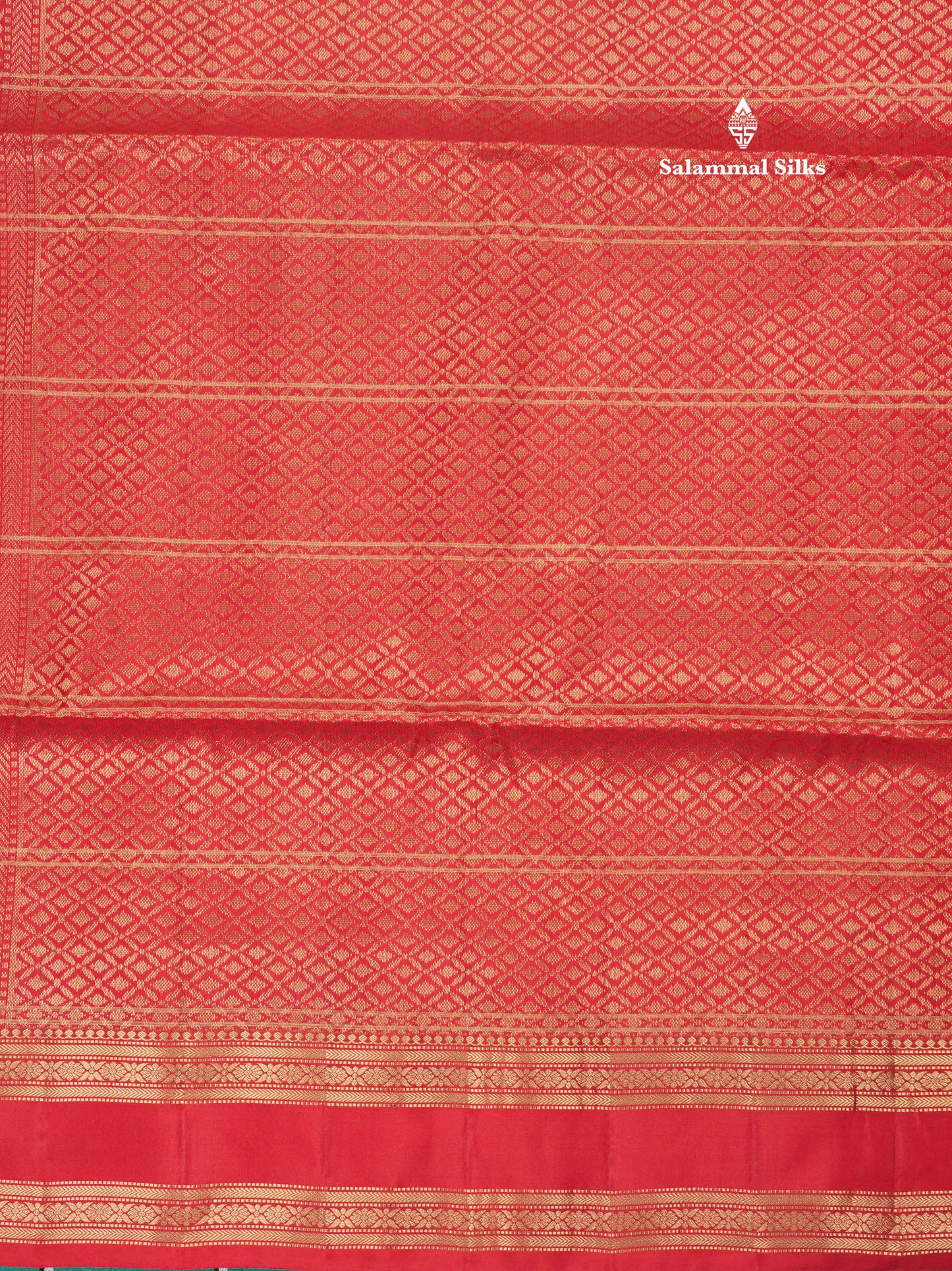 Beautiful Blue Pure Kanjivaram Soft Silk Saree With Contrast Red Traditional Border