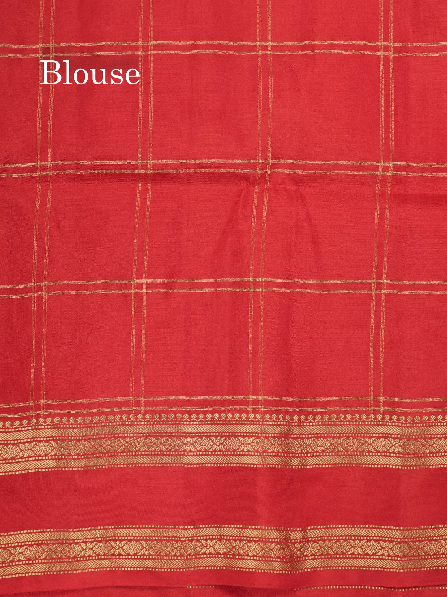 Beautiful Blue Pure Kanjivaram Soft Silk Saree With Contrast Red Traditional Border
